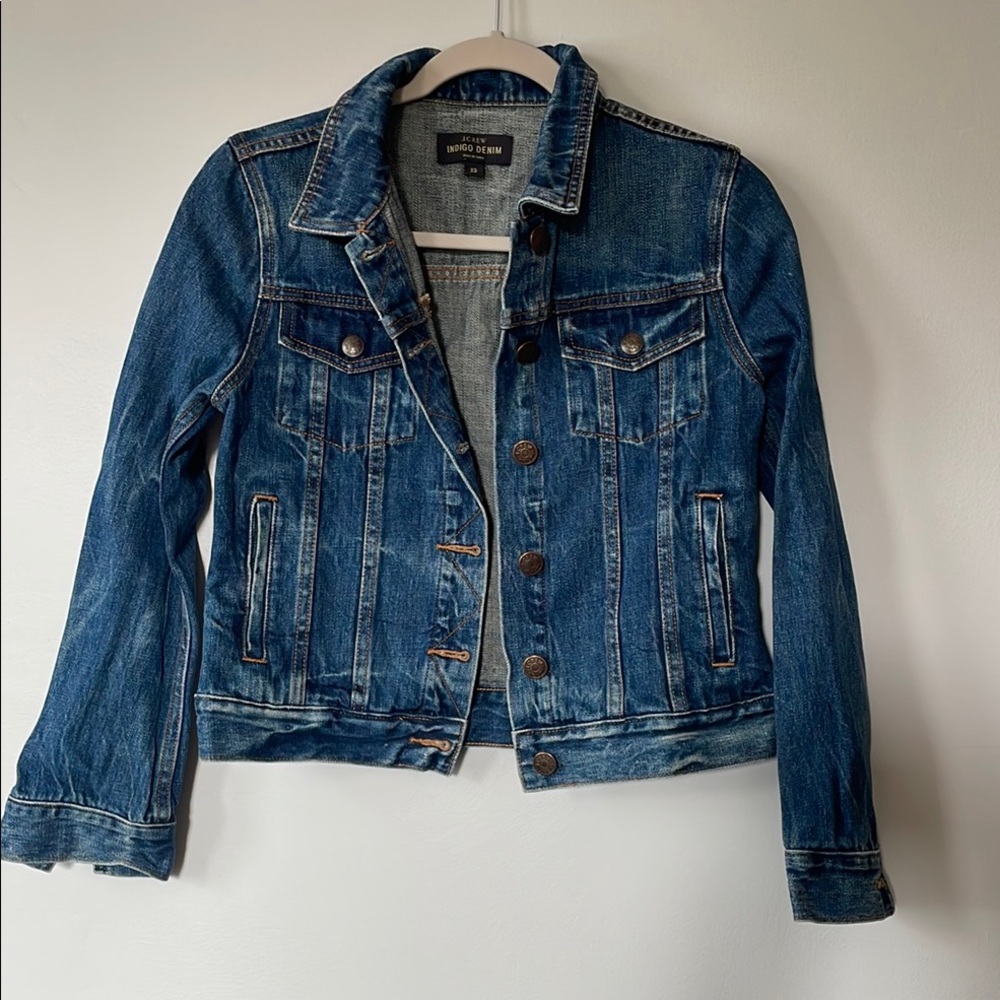 J. Crew Indigo Jean Jacket